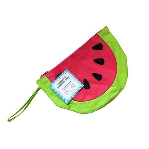 NWT Watermelon Zippered Swimsuit Pouch / Dry Bag